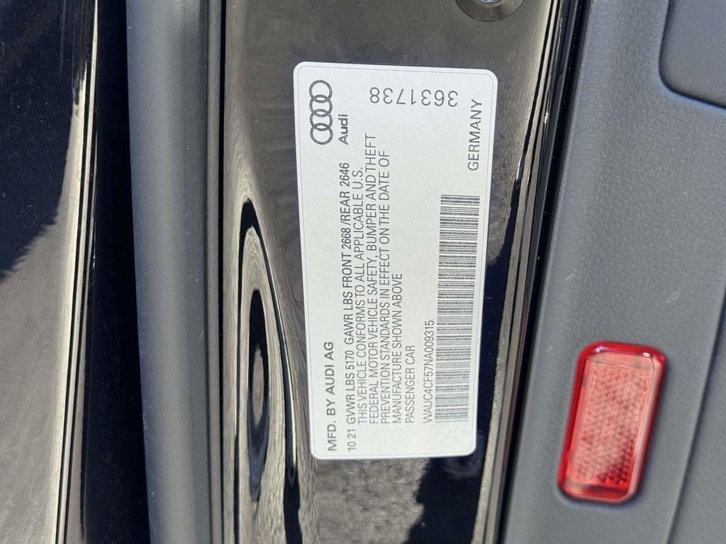 used 2022 Audi S5 car, priced at $44,995