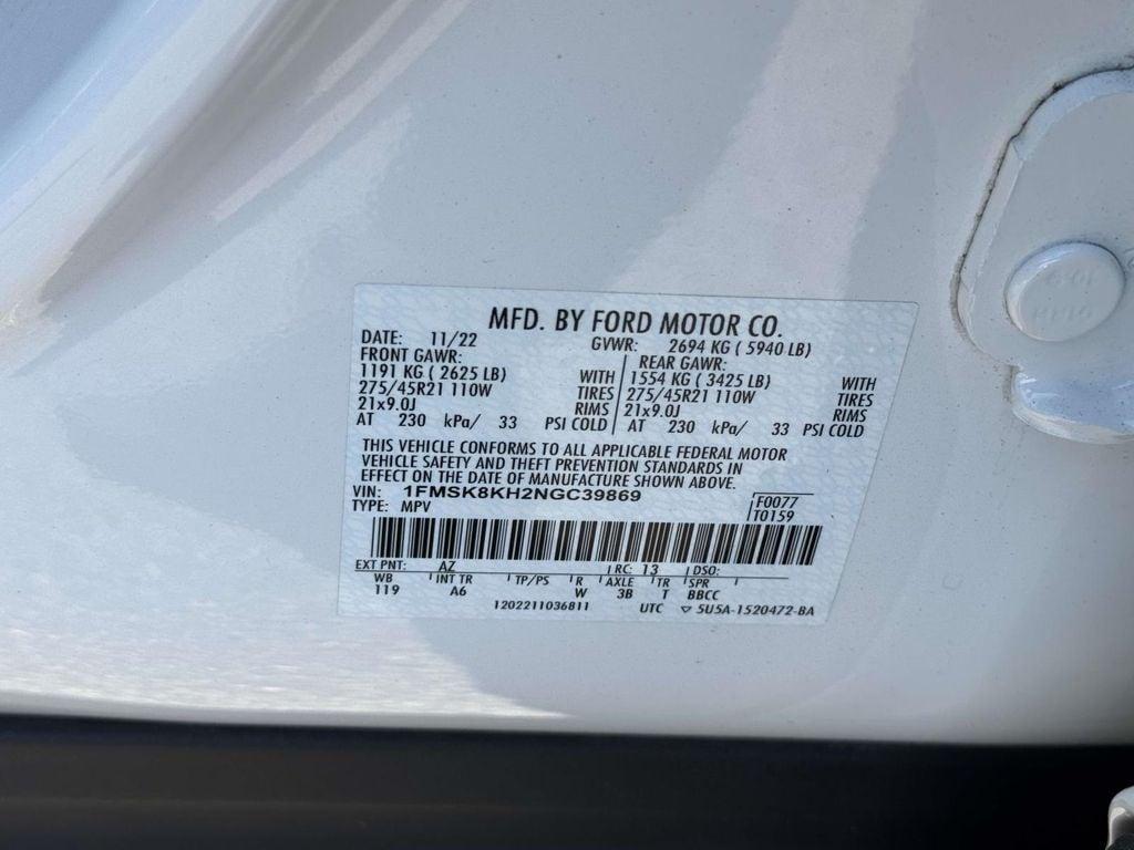 used 2022 Ford Explorer car, priced at $34,995