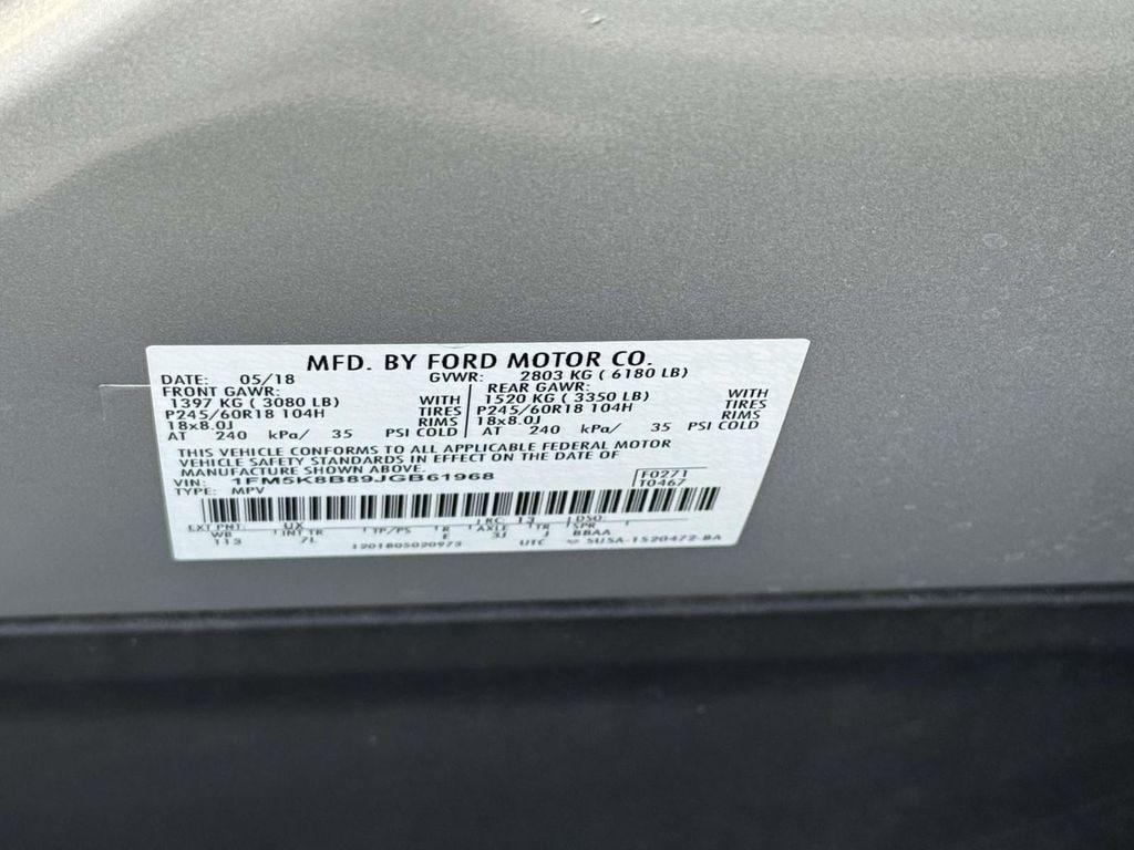 used 2018 Ford Explorer car, priced at $16,995