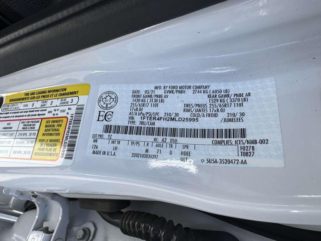 used 2021 Ford Ranger car, priced at $29,995