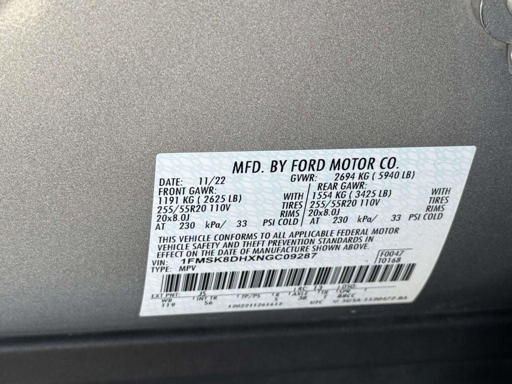 used 2022 Ford Explorer car, priced at $25,495