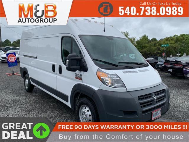 used 2016 Ram ProMaster 2500 car, priced at $18,995