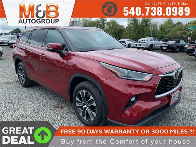 used 2021 Toyota Highlander car, priced at $31,995