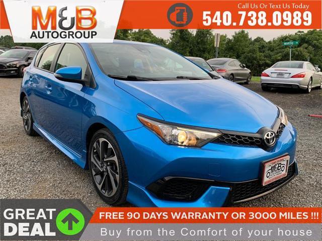 used 2017 Toyota Corolla iM car, priced at $15,995