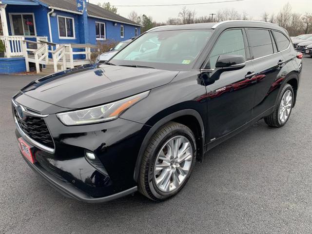 used 2021 Toyota Highlander Hybrid car, priced at $34,995