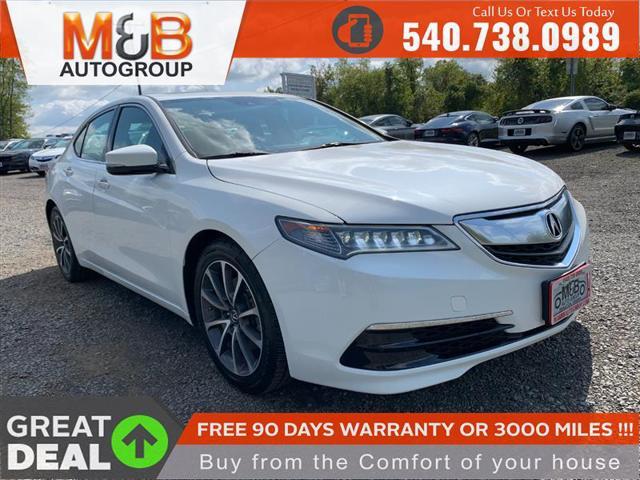 used 2016 Acura TLX car, priced at $19,995