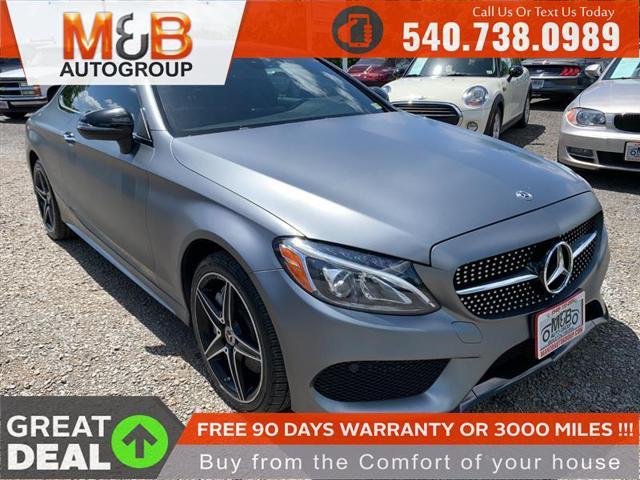 used 2018 Mercedes-Benz C-Class car, priced at $22,995