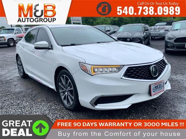 used 2018 Acura TLX car, priced at $21,995