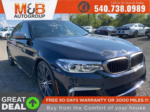 used 2018 BMW M550 car, priced at $29,495