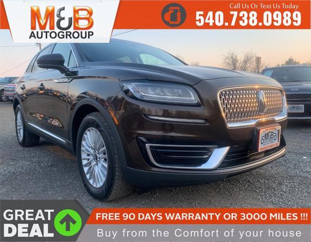 used 2019 Lincoln Nautilus car, priced at $16,995