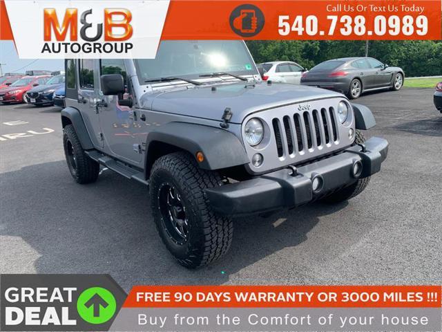 used 2014 Jeep Wrangler Unlimited car, priced at $14,995