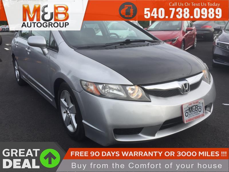 used 2009 Honda Civic car, priced at $6,495