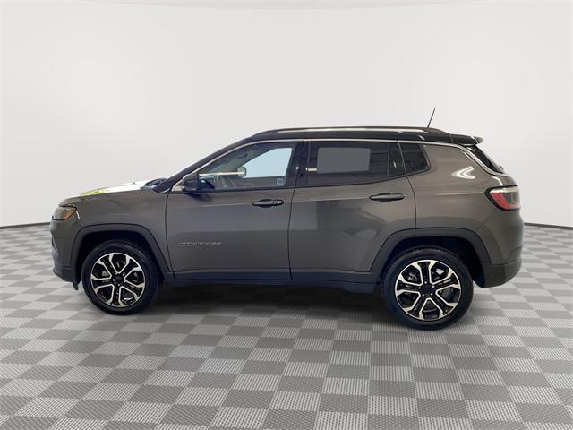 used 2022 Jeep Compass car, priced at $25,985