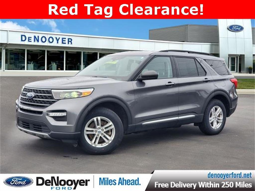 used 2021 Ford Explorer car, priced at $28,524