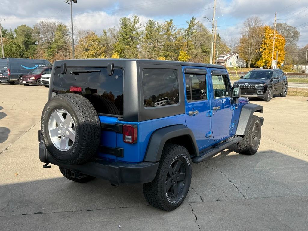 used 2015 Jeep Wrangler Unlimited car, priced at $15,405