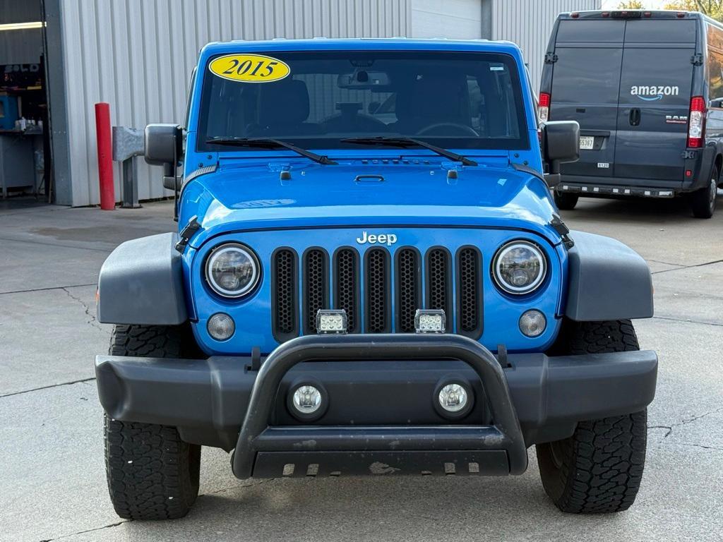 used 2015 Jeep Wrangler Unlimited car, priced at $15,405