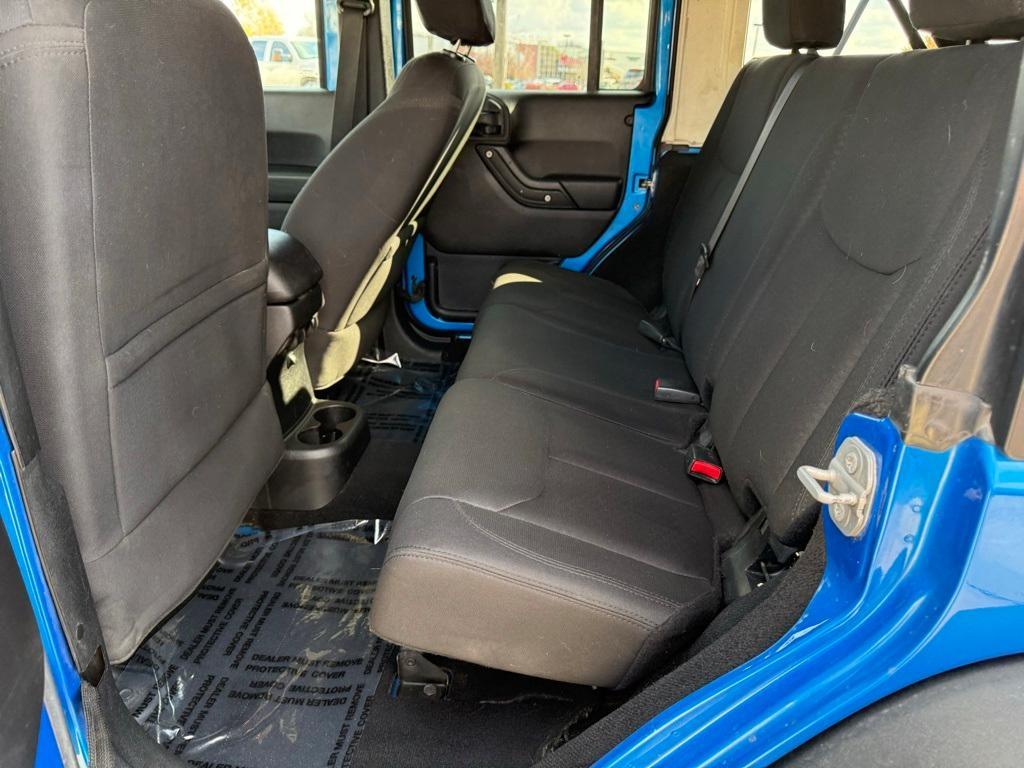 used 2015 Jeep Wrangler Unlimited car, priced at $15,405