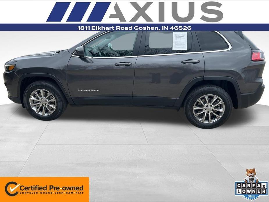 used 2021 Jeep Cherokee car, priced at $21,565