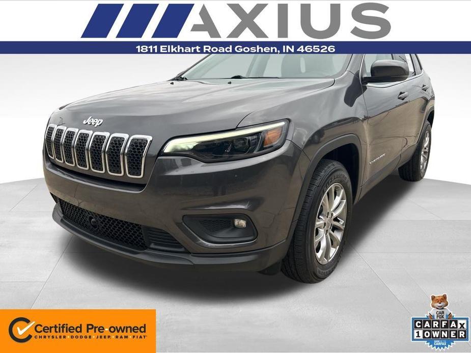 used 2021 Jeep Cherokee car, priced at $21,565