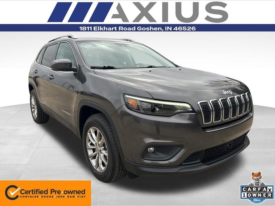 used 2021 Jeep Cherokee car, priced at $21,565