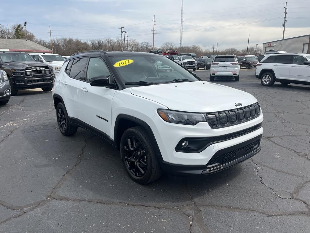used 2022 Jeep Compass car, priced at $23,520