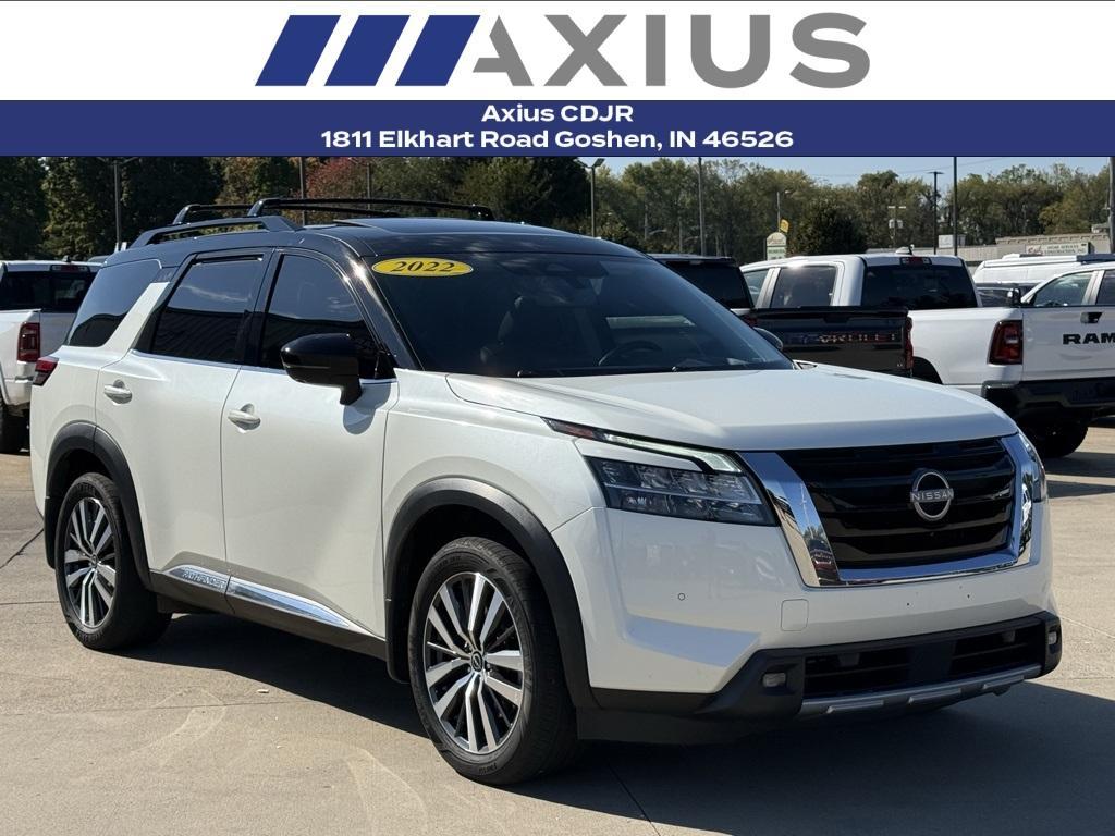 used 2022 Nissan Pathfinder car, priced at $28,137