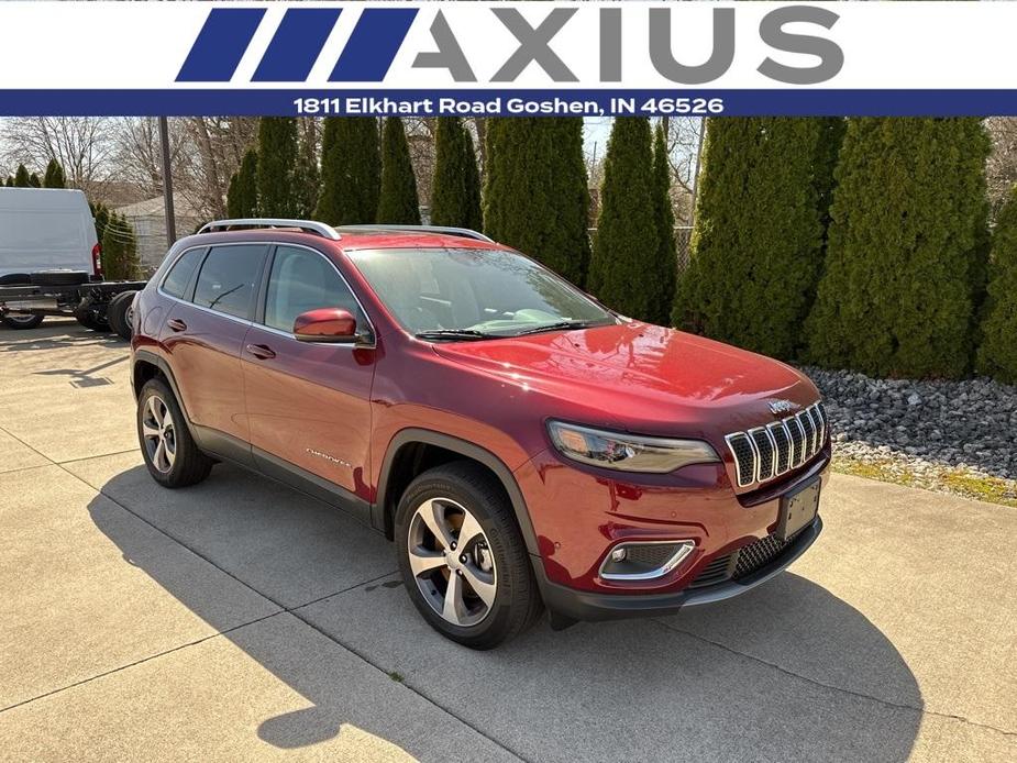 used 2021 Jeep Cherokee car, priced at $26,900