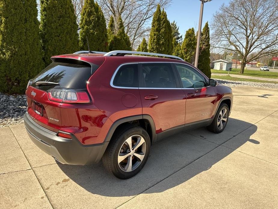 used 2021 Jeep Cherokee car, priced at $26,900