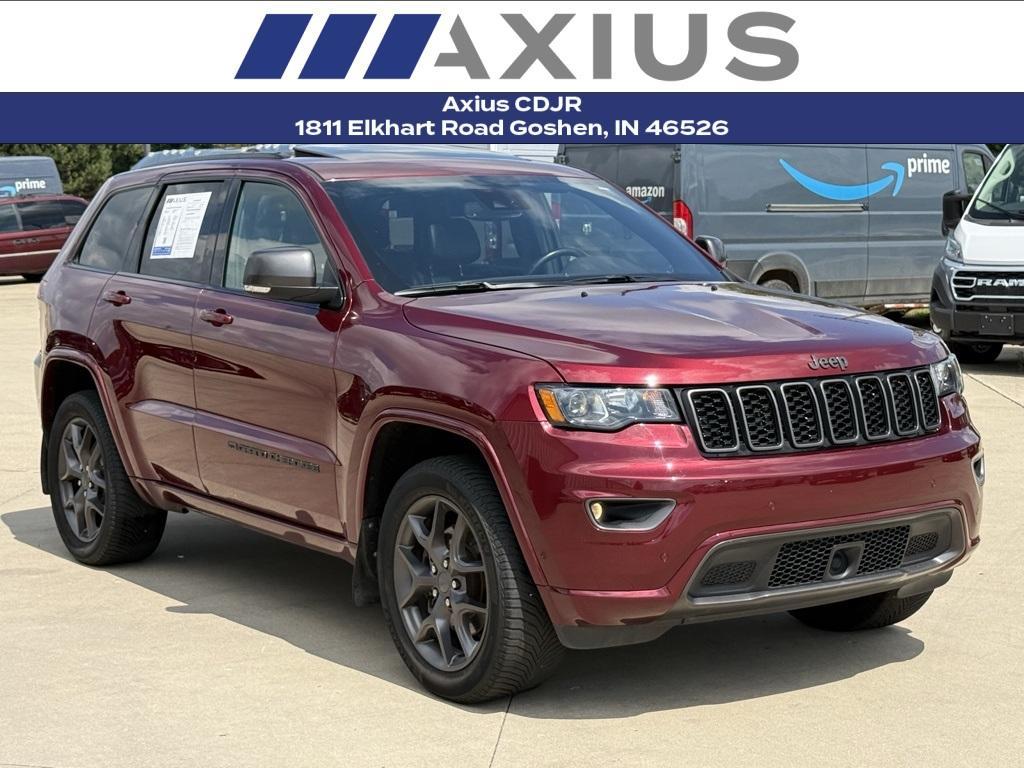 used 2021 Jeep Grand Cherokee car, priced at $29,865
