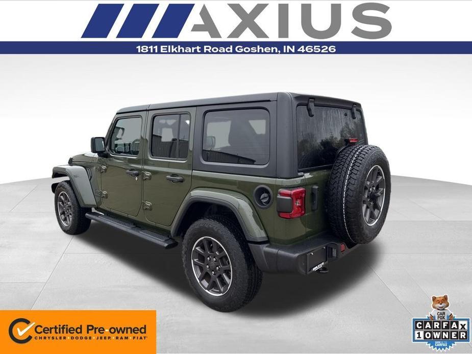 used 2021 Jeep Wrangler Unlimited car, priced at $30,545