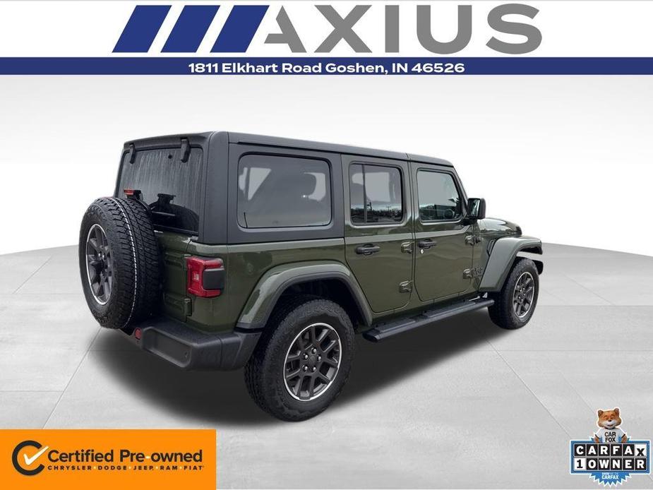 used 2021 Jeep Wrangler Unlimited car, priced at $30,545