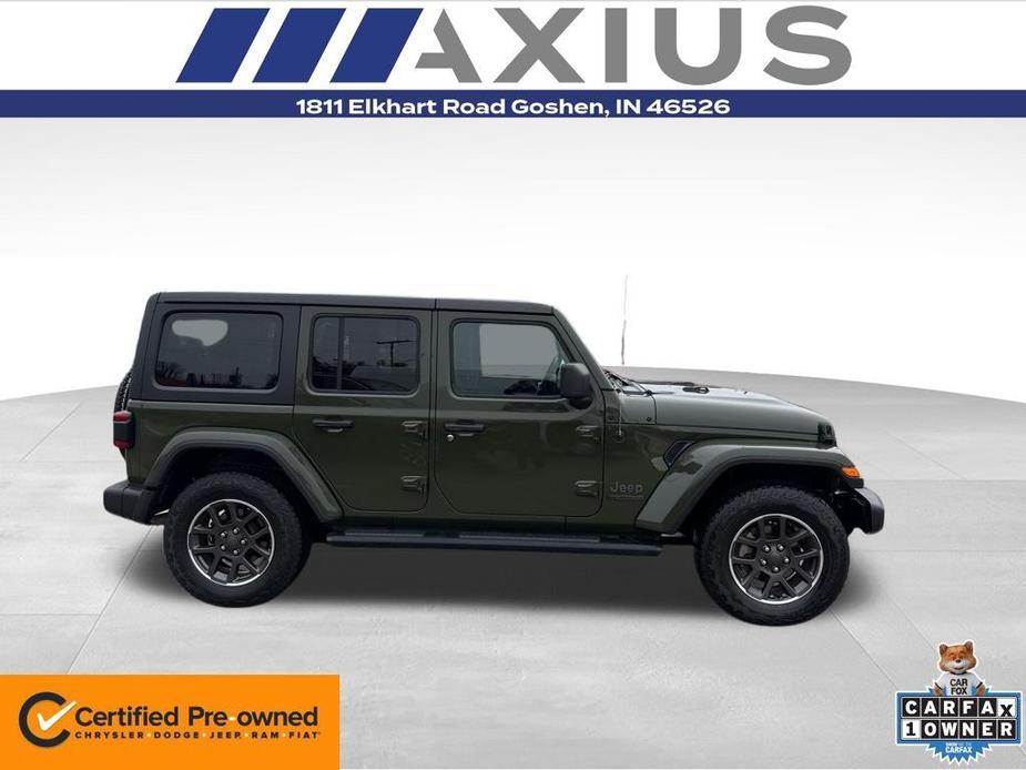 used 2021 Jeep Wrangler Unlimited car, priced at $30,545