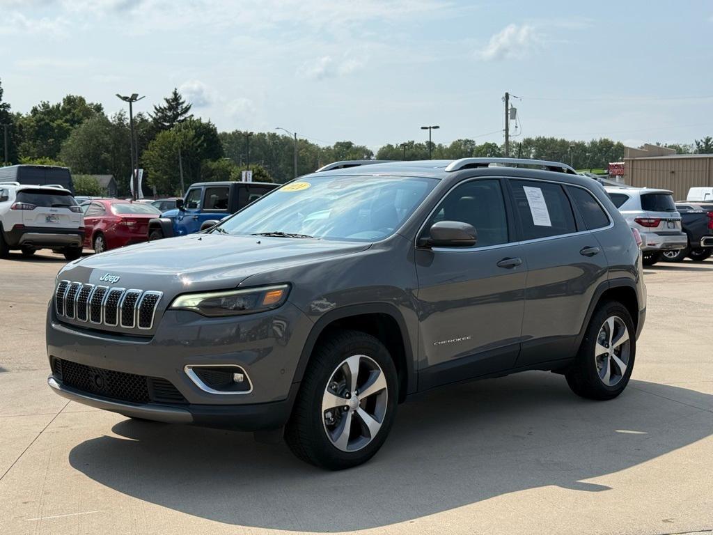 used 2021 Jeep Cherokee car, priced at $24,265