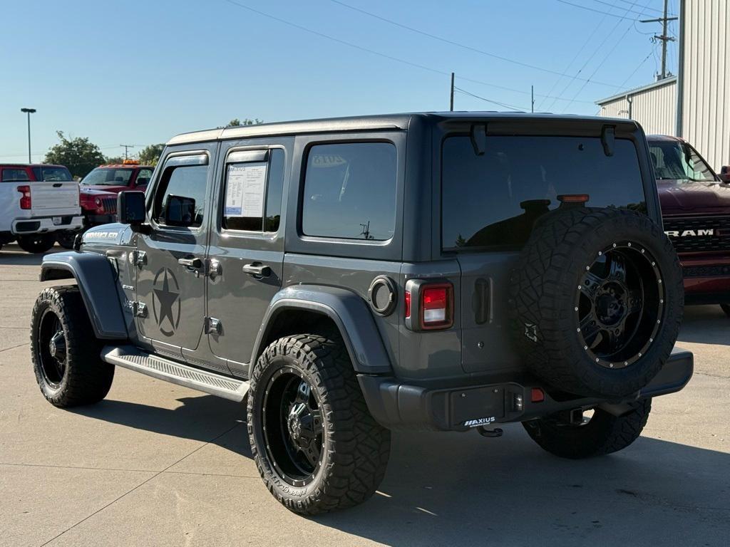 used 2018 Jeep Wrangler Unlimited car, priced at $27,933