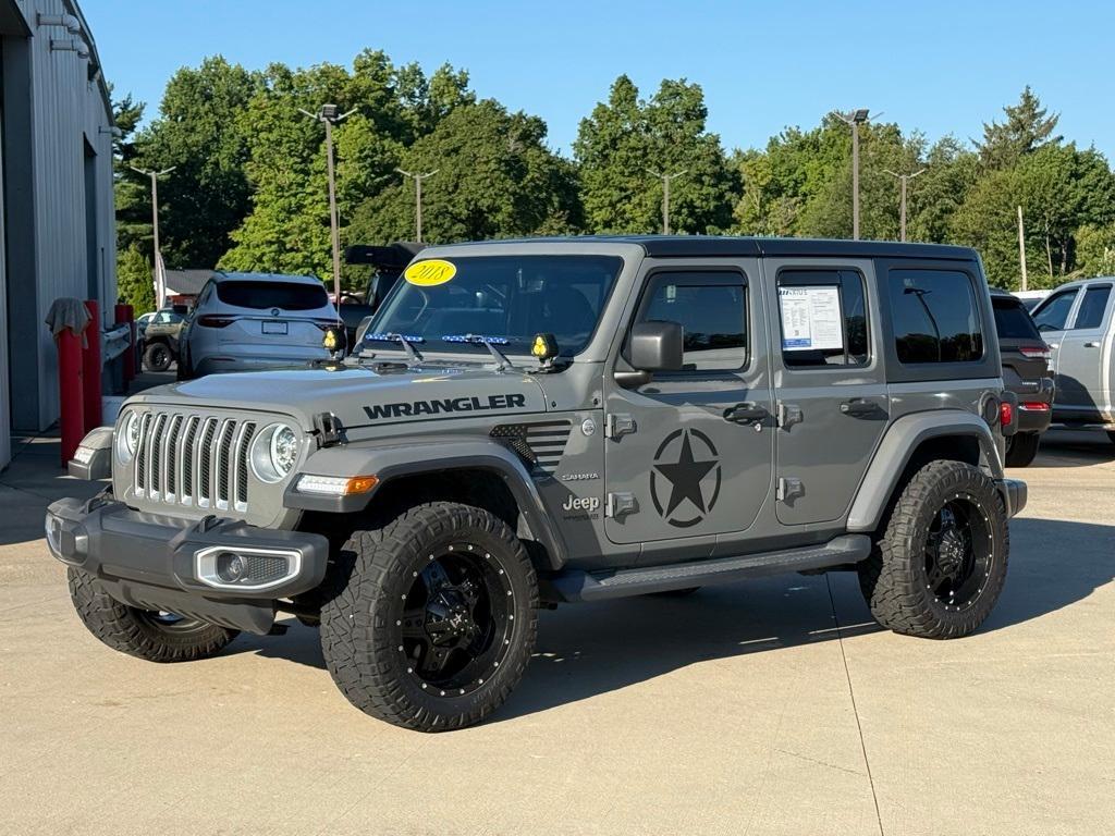used 2018 Jeep Wrangler Unlimited car, priced at $27,933