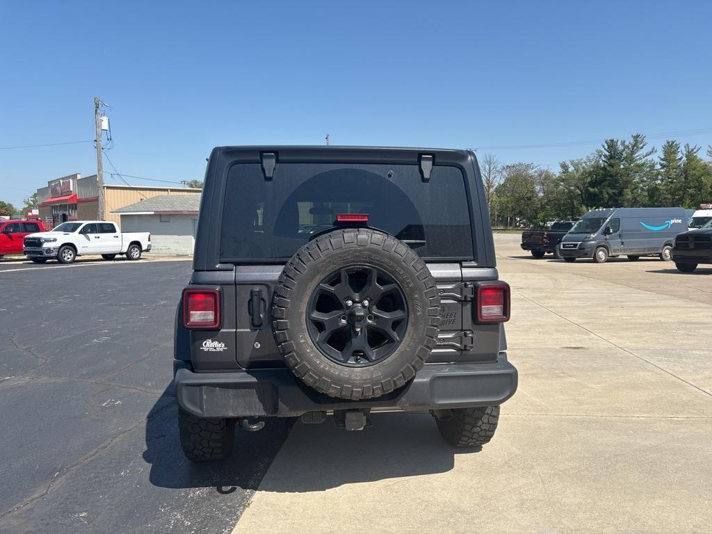 used 2021 Jeep Wrangler Unlimited car, priced at $31,245