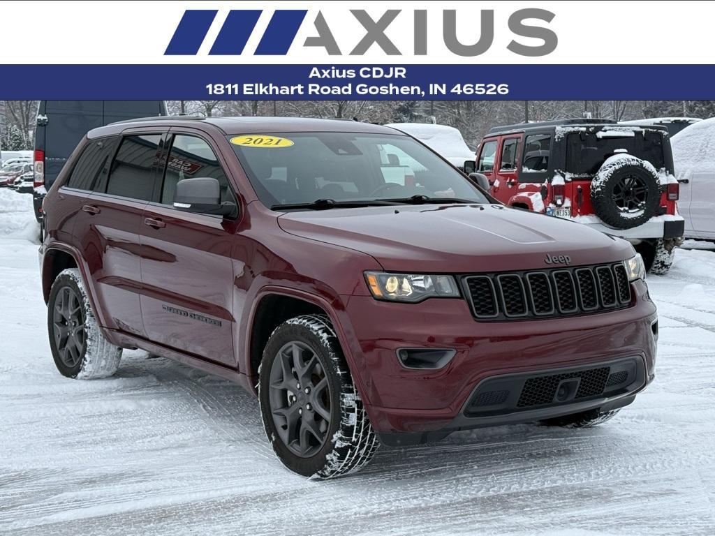 used 2021 Jeep Grand Cherokee car, priced at $26,981