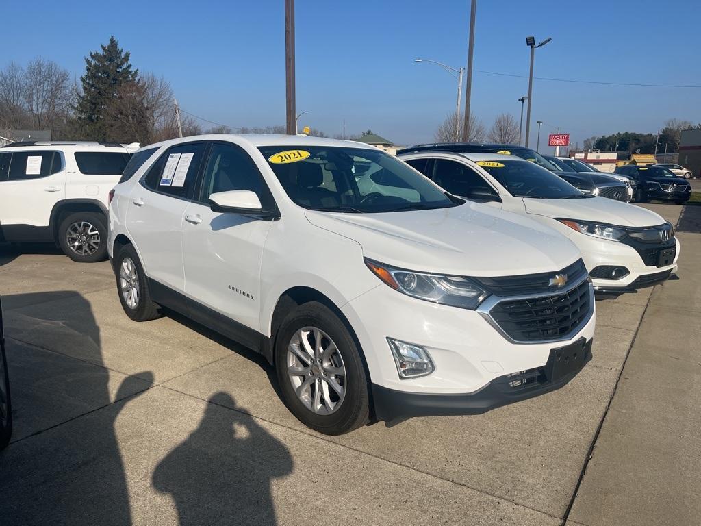 used 2021 Chevrolet Equinox car, priced at $21,296