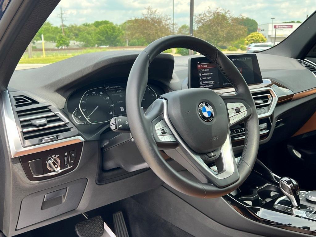 used 2022 BMW X3 car, priced at $31,895
