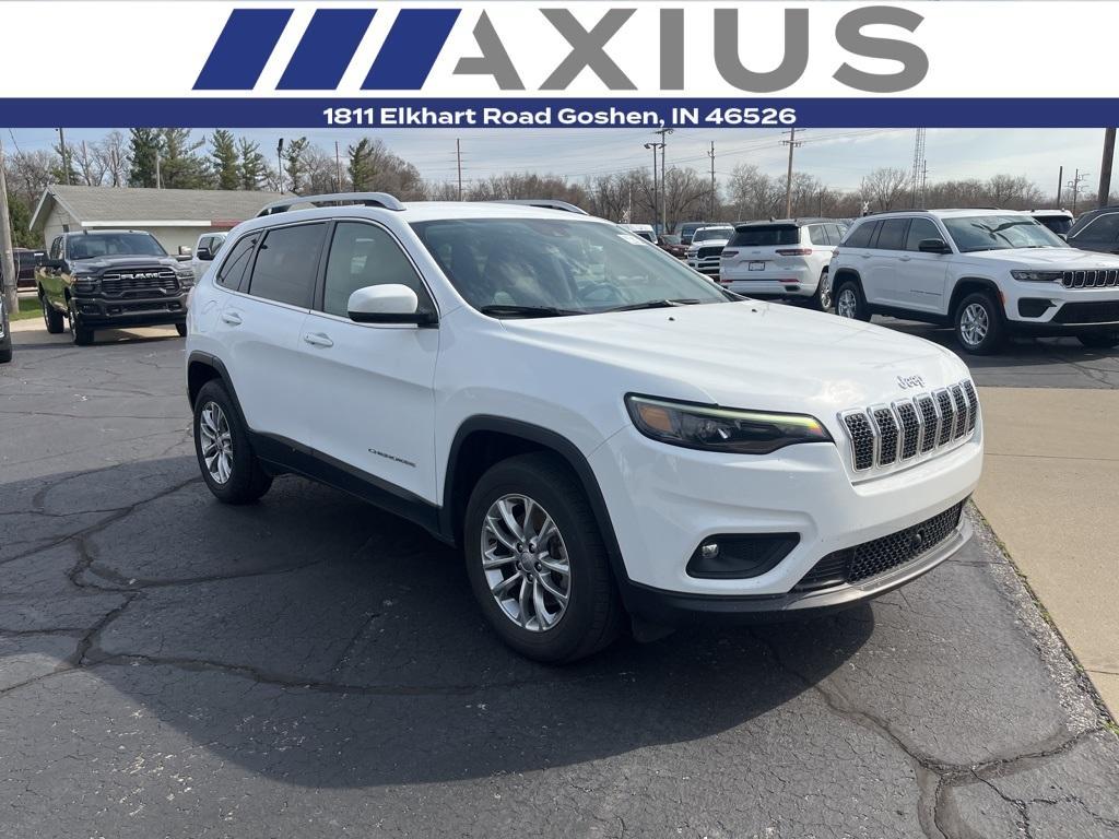 used 2021 Jeep Cherokee car, priced at $23,117