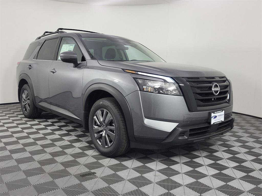 new 2025 Nissan Pathfinder car, priced at $43,074