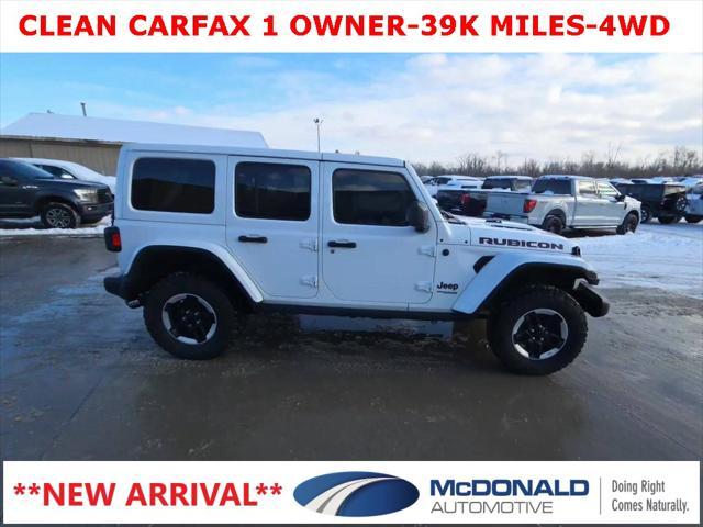 used 2021 Jeep Wrangler Unlimited car, priced at $36,203