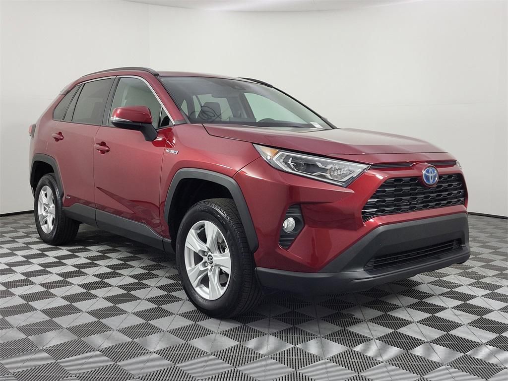 used 2021 Toyota RAV4 Hybrid car, priced at $29,000