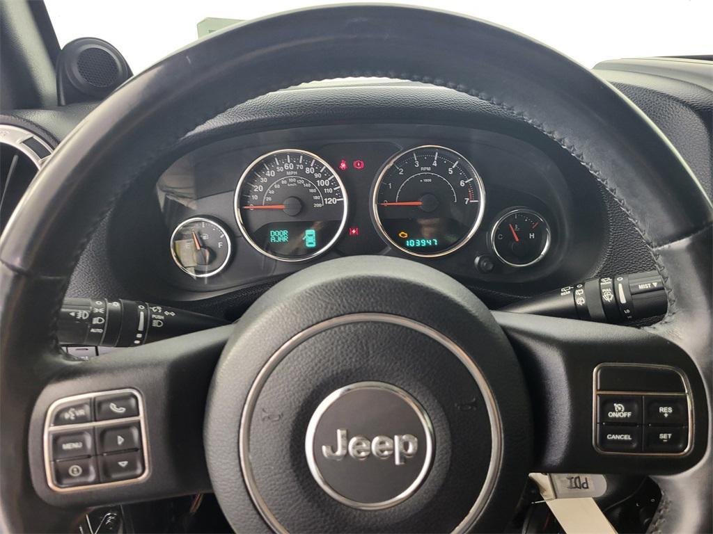 used 2013 Jeep Wrangler Unlimited car, priced at $16,500