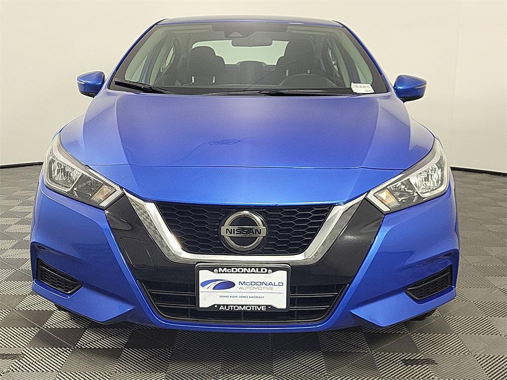 used 2021 Nissan Versa car, priced at $10,500