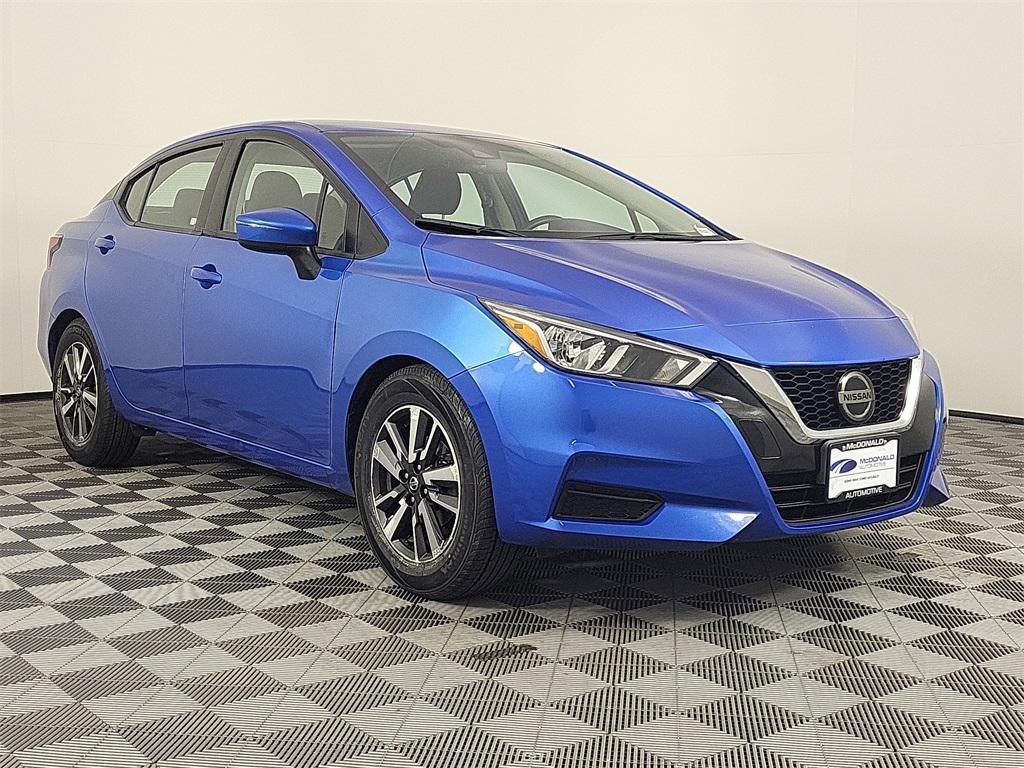 used 2021 Nissan Versa car, priced at $10,500