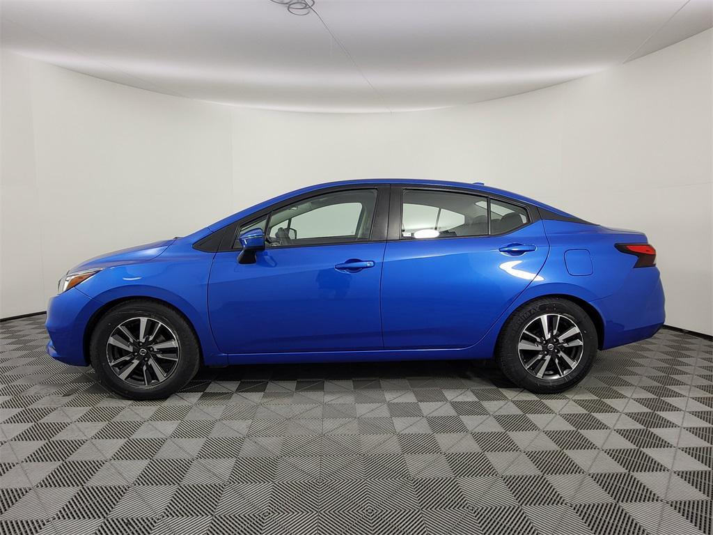 used 2021 Nissan Versa car, priced at $10,500