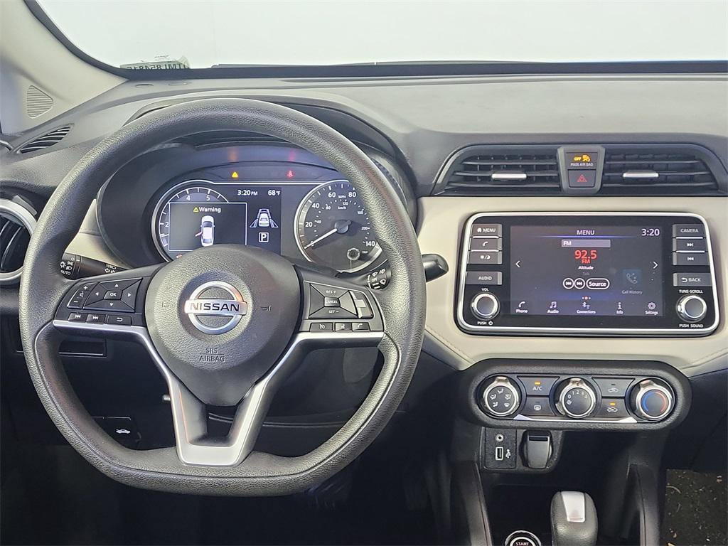used 2021 Nissan Versa car, priced at $10,500