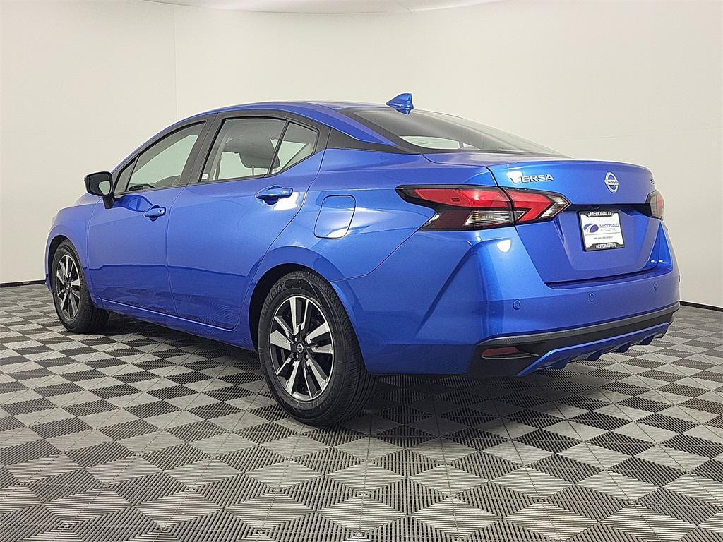 used 2021 Nissan Versa car, priced at $10,500