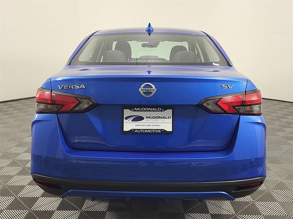 used 2021 Nissan Versa car, priced at $10,500